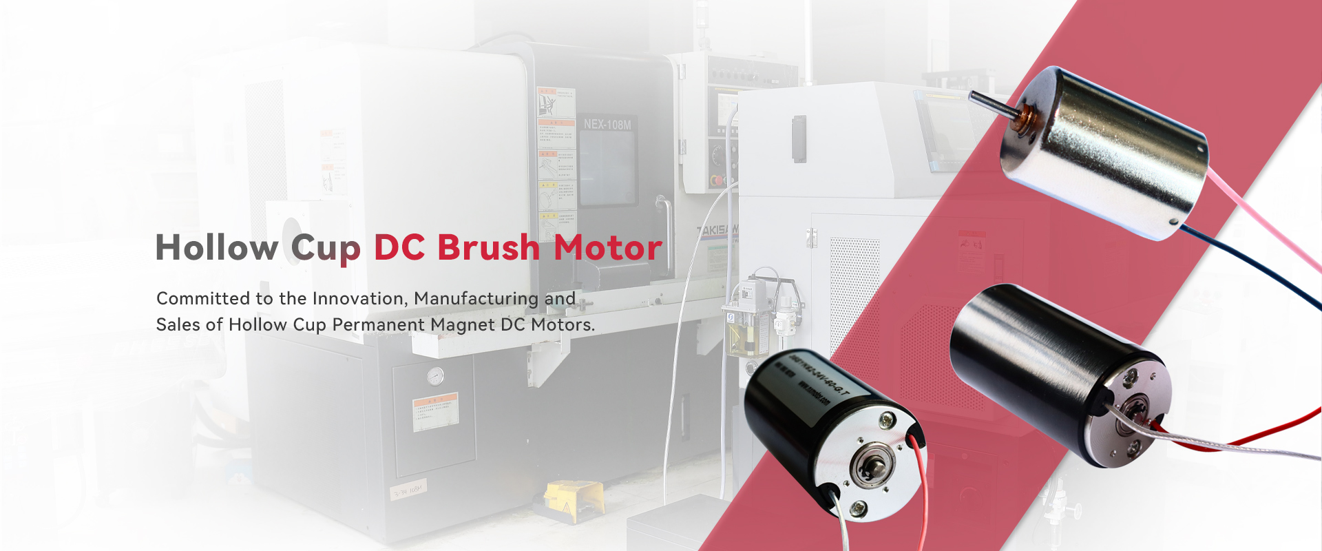 Mga Supplier ng Hollow Cup DC Brush Motor